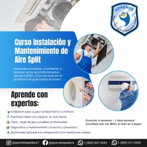 Instalación y Mantenimiento de Aire Acondicionado Split
