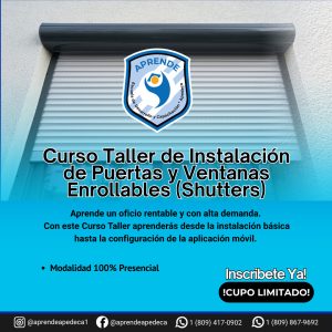Instalación de Puertas y Ventanas Shutters.