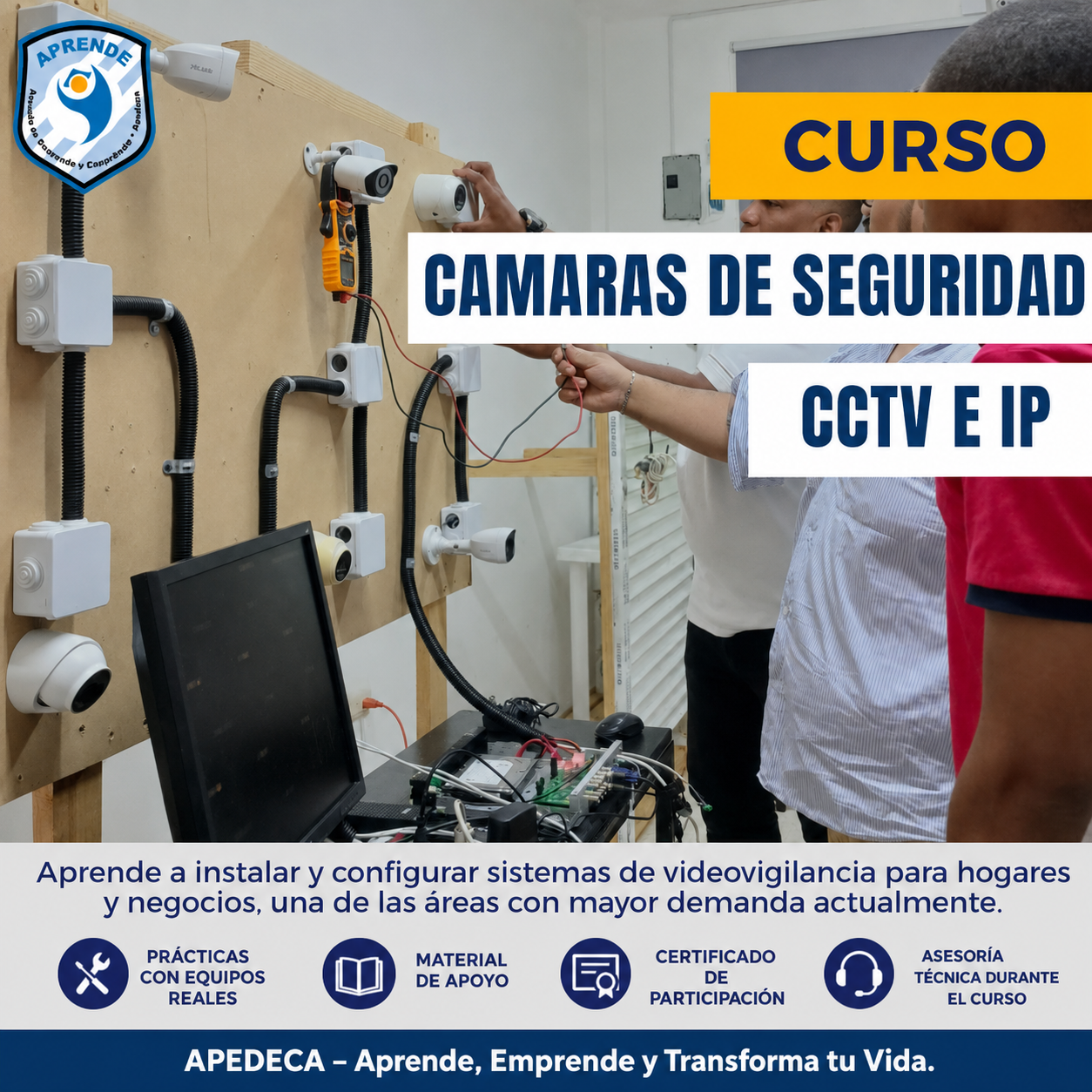 Cámaras de Seguridad CCTV e IP