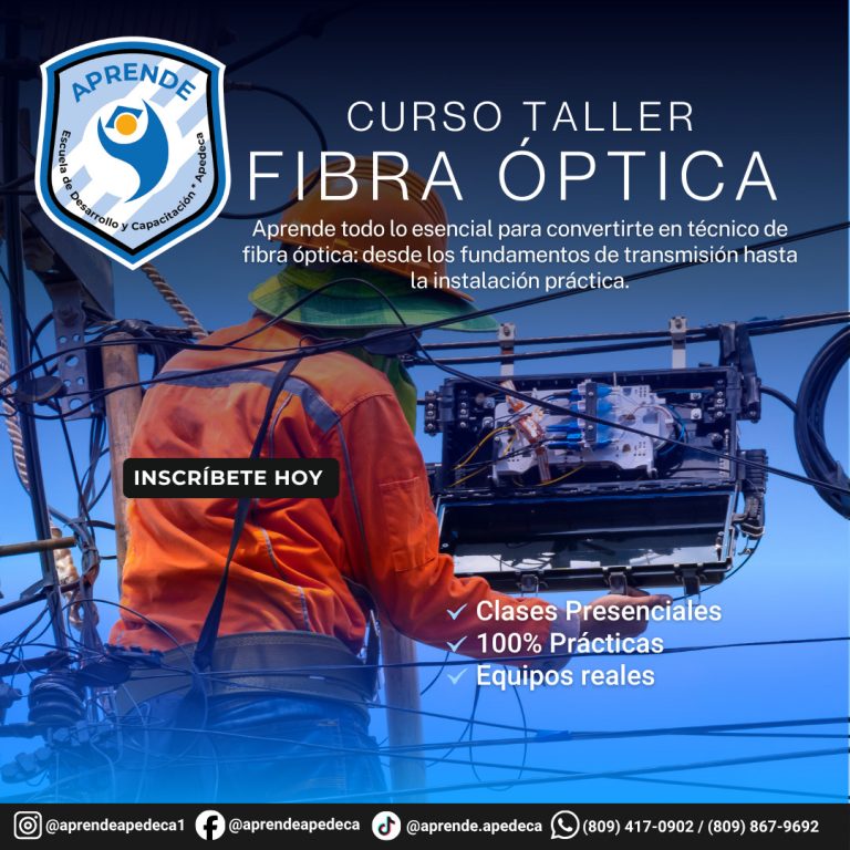 Curso Taller de Fibra Óptica
