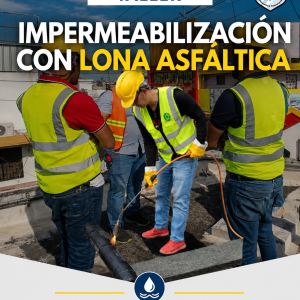 Impermeabilización de Techos con Lona Asfáltica