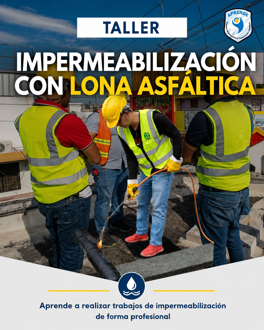 Impermeabilización de Techos con Lona Asfáltica